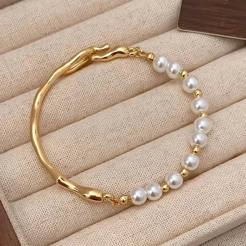 Pulsera Perla Plata 925 | Clásica
