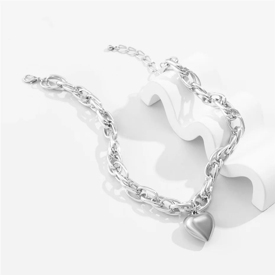 Collar Corazón Moderno | Mujer