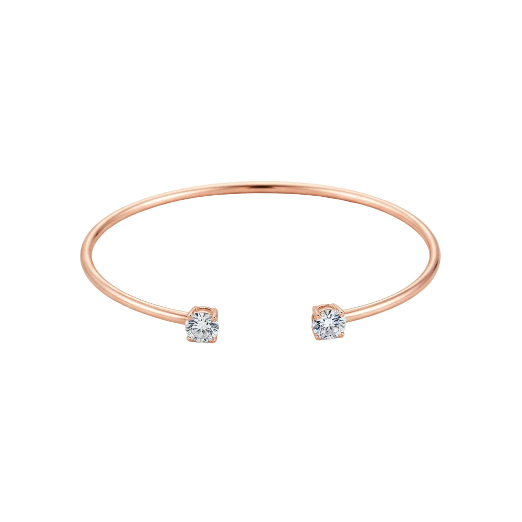 Pulsera Twin Aura Moissanita | Lujo