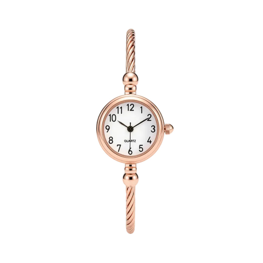 Reloj Aurelia™ | Brazalete Dorado Mujer