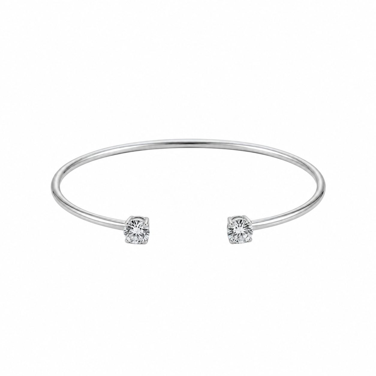 Pulsera Twin Aura Moissanita | Lujo