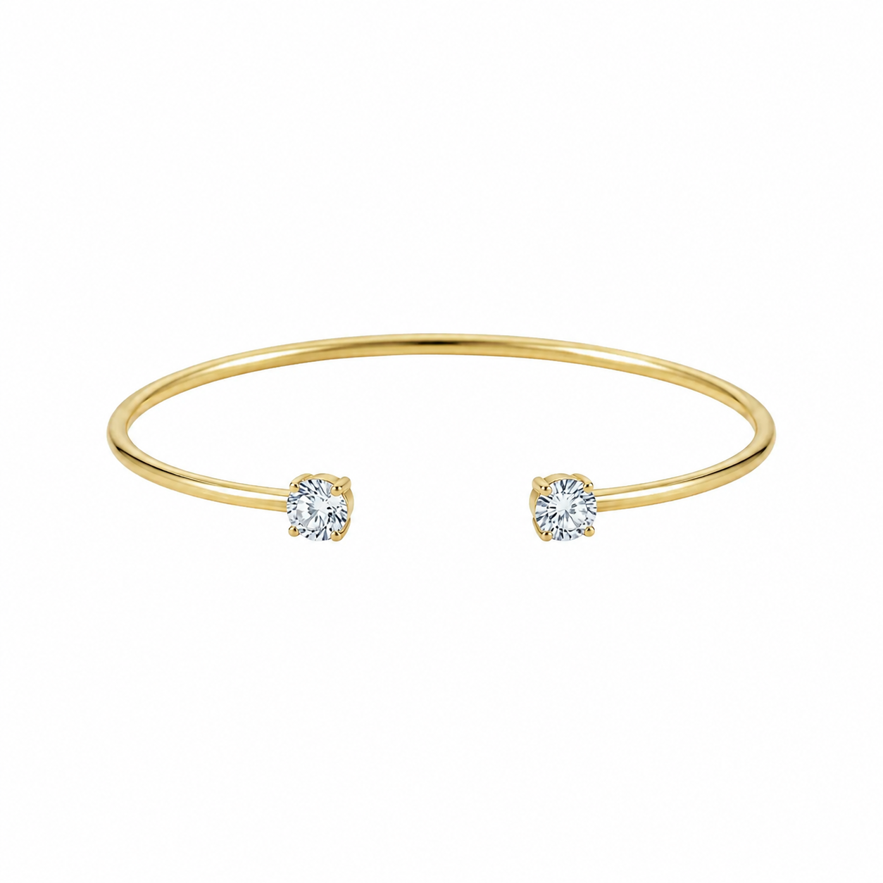 Pulsera Twin Aura Moissanita | Lujo