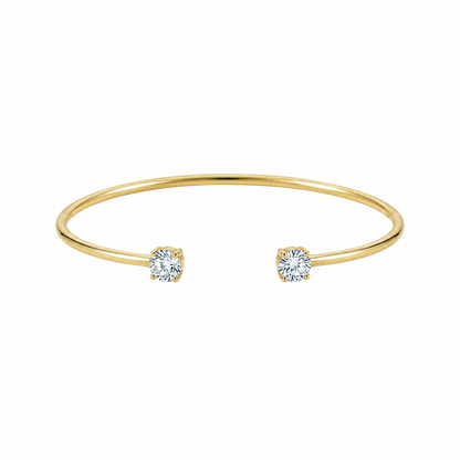 Pulsera Twin Aura Moissanita | Lujo