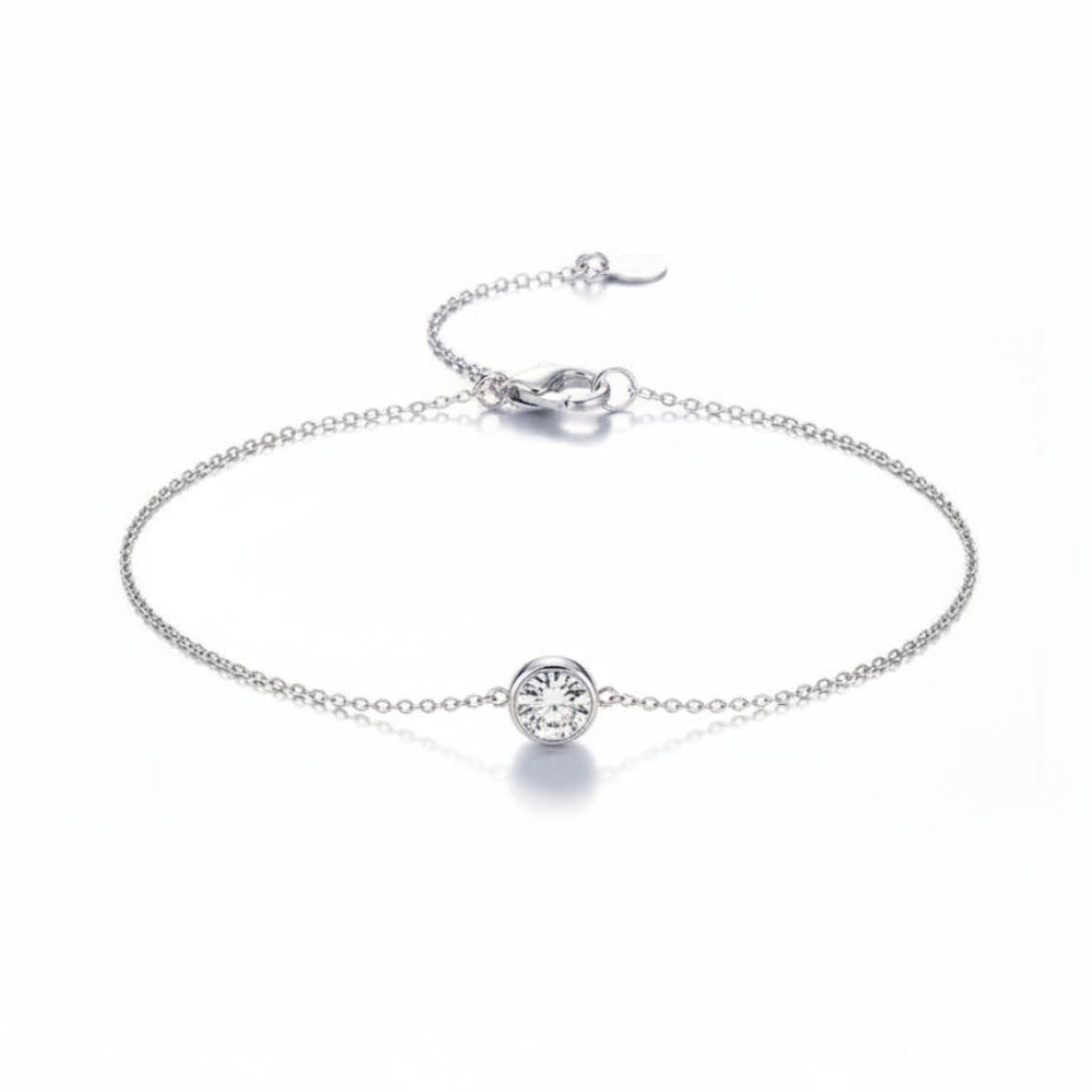 Pulsera Circón Plata 925 | Mujer