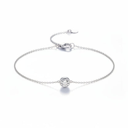 Pulsera Circón Plata 925 | Mujer