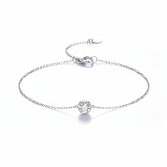 Pulsera Circón Plata 925 | Mujer