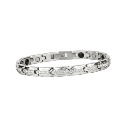 Pulsera Geométrica Acero | Mujer
