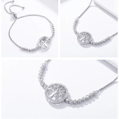Pulsera Circón Plata 925 | Mujer