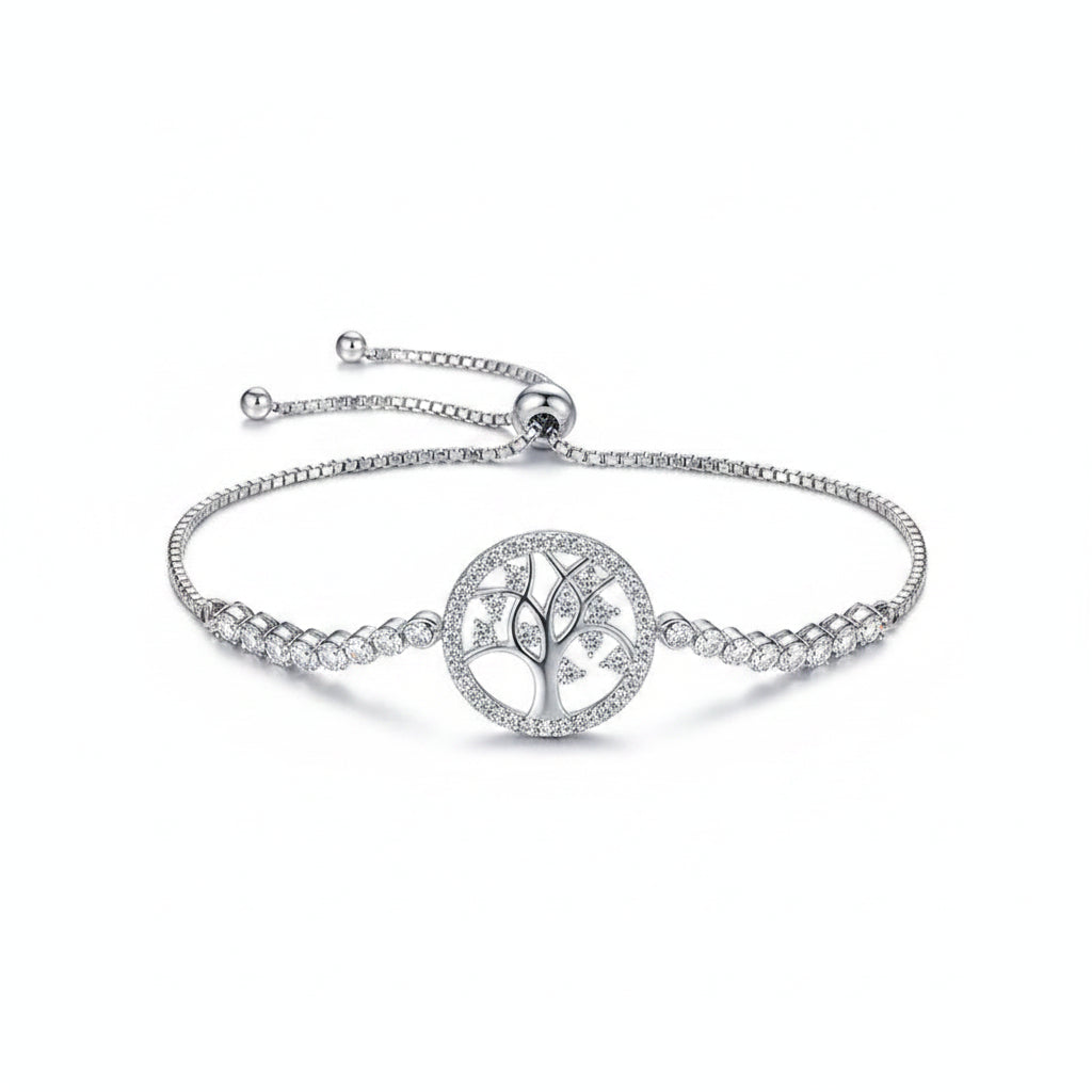 Pulsera Circón Plata 925 | Mujer