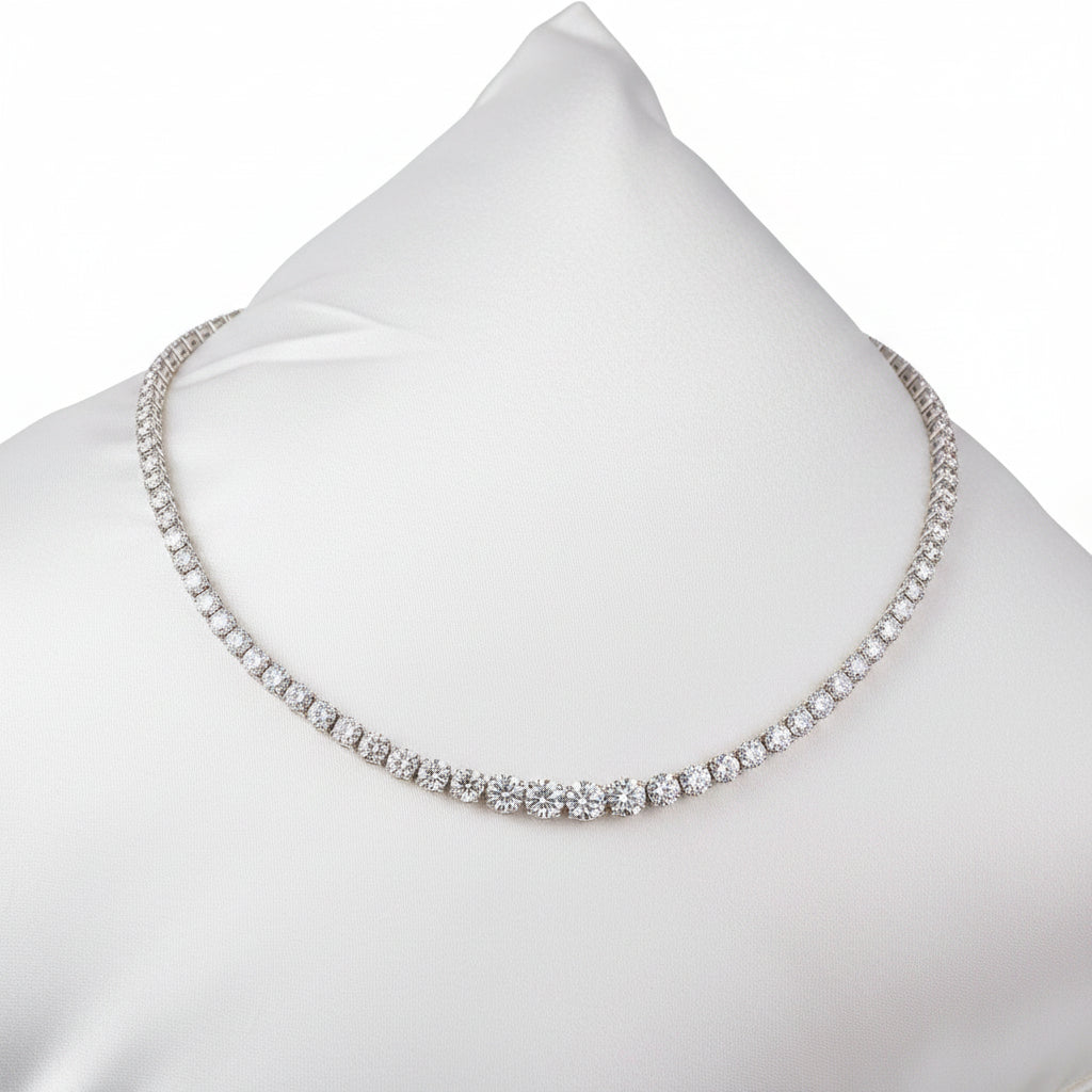 Collar Moissanita Luxe | Plata 925