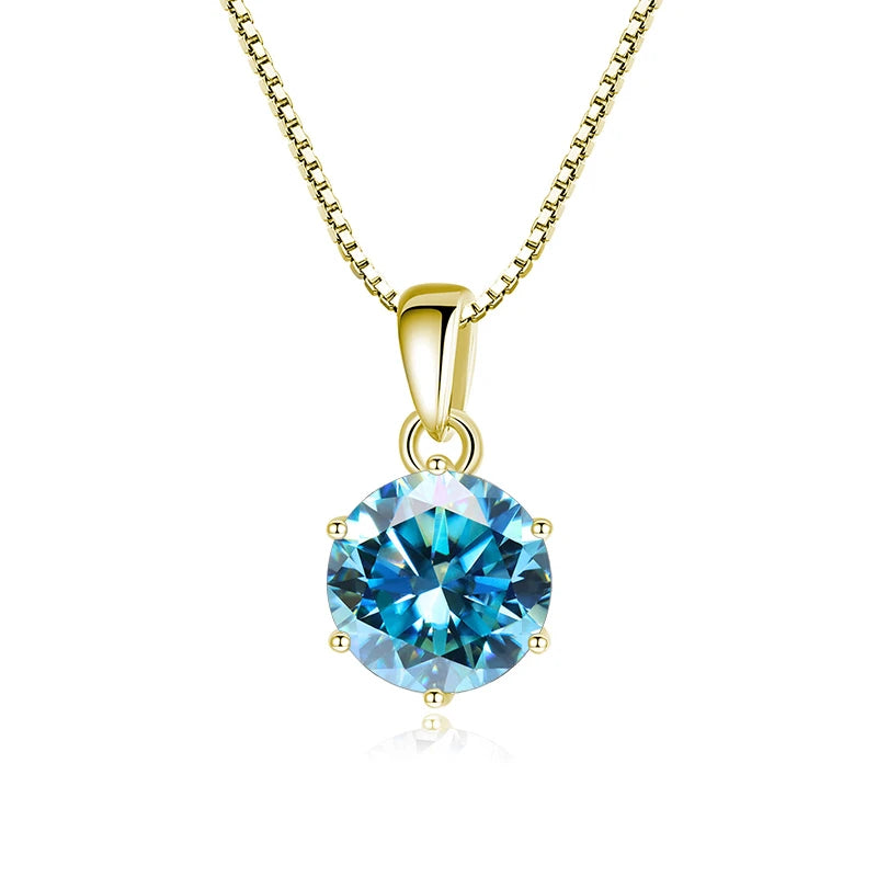 Collar Moissanita 1CT | Plata 925