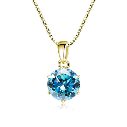 Collar Moissanita 1CT | Plata 925
