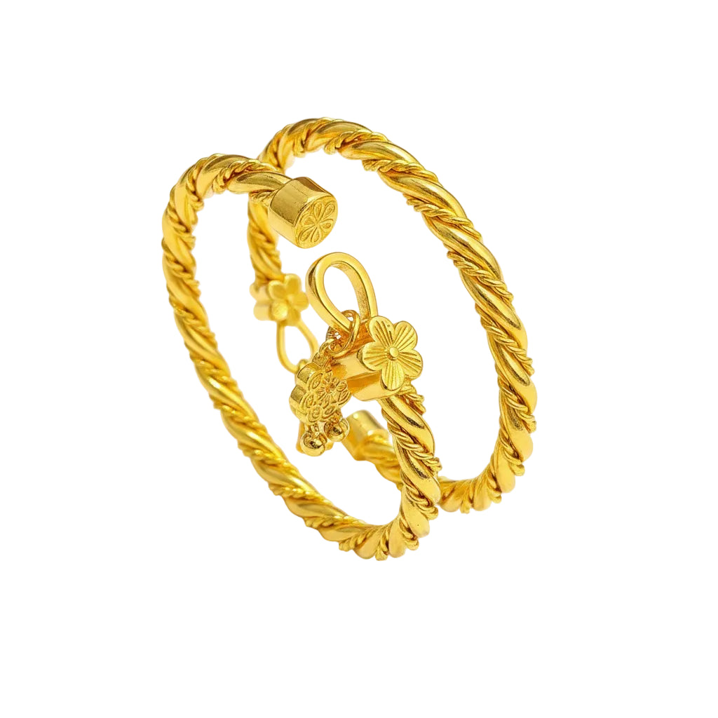 Pulsera Cuff Oro 999 | NGTC
