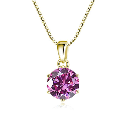 Collar Moissanita 1CT | Plata 925