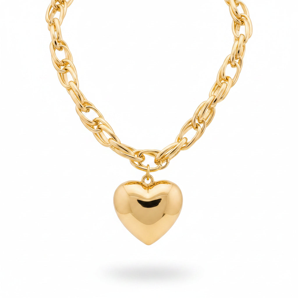 Collar Corazón Moderno | Mujer