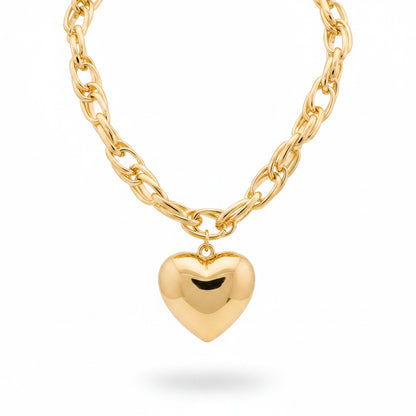 Collar Corazón Moderno | Mujer