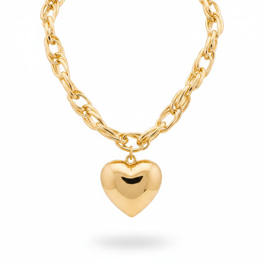 Collar Corazón Moderno | Mujer