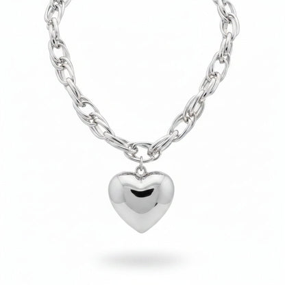 Collar Corazón Moderno | Mujer