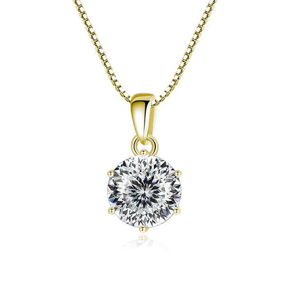 Collar Moissanita 1CT | Plata 925