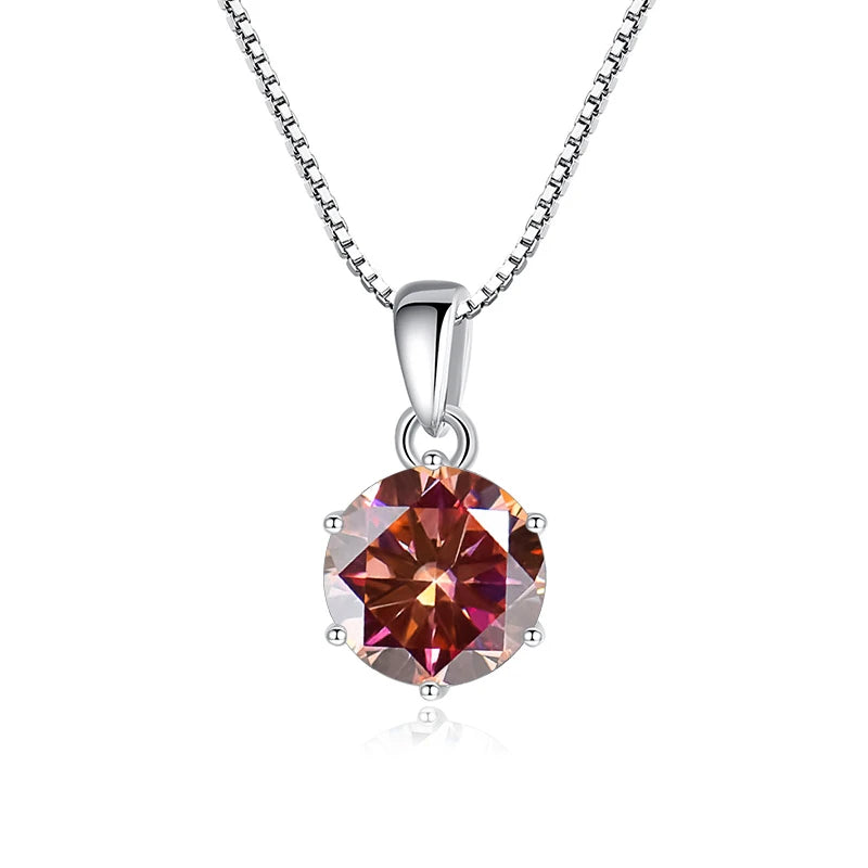 Collar Moissanita 1CT | Plata 925