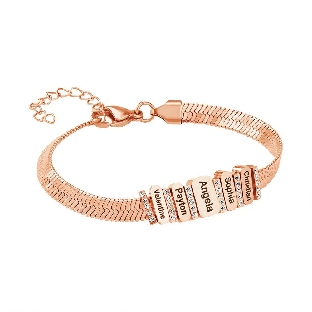 Pulsera Personalizada con Nombre | Acero