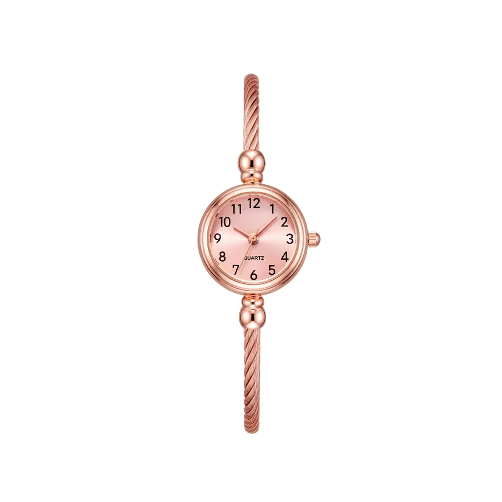 Reloj Aurelia™ | Brazalete Dorado Mujer