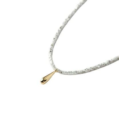 Collar Gota Plata 925 | Mujer
