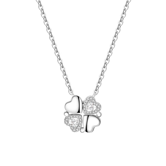 Collar Flor Circonita | Plata 925