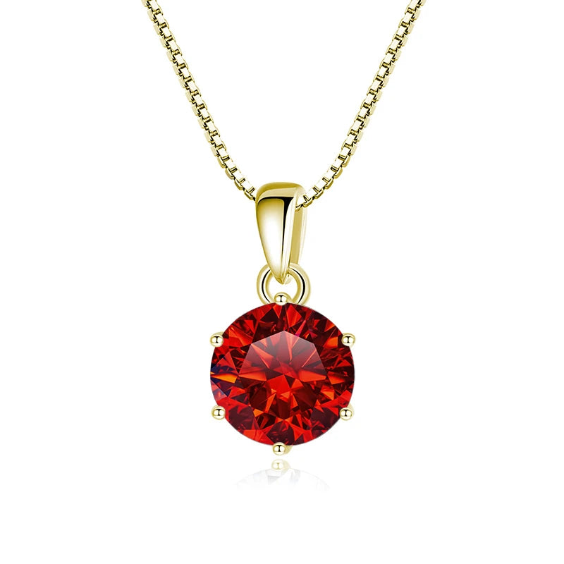 Collar Moissanita 1CT | Plata 925