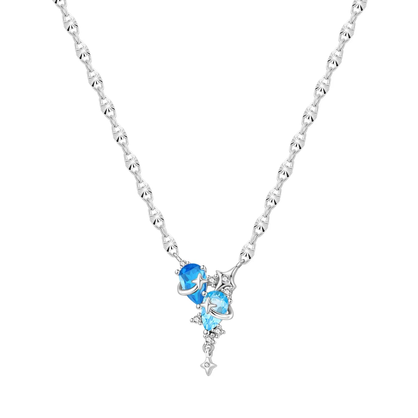 Collar Flor Circonita | Plata 925