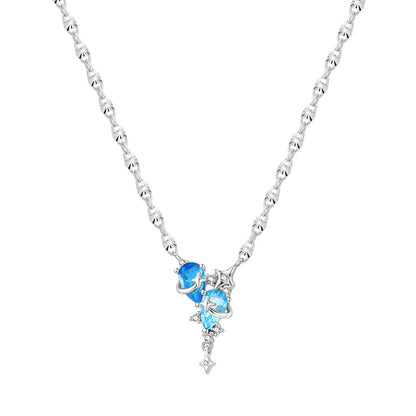 Collar Flor Circonita | Plata 925