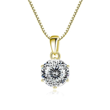 Collar Moissanita 1CT | Plata 925