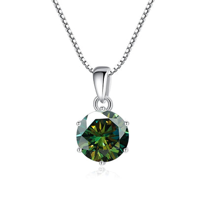 Collar Moissanita 1CT | Plata 925