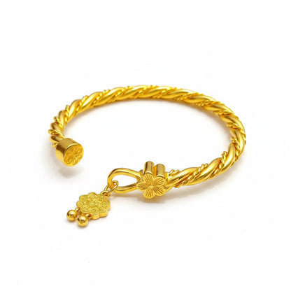 Pulsera Cuff Oro 999 | NGTC