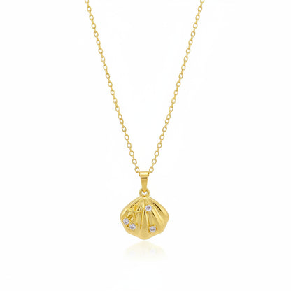 Collar Corazón Circonita | Acero