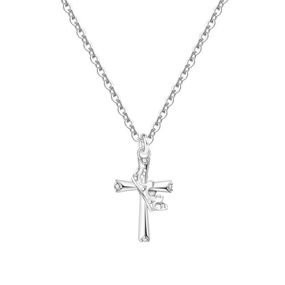 Collar Flor Circonita | Plata 925