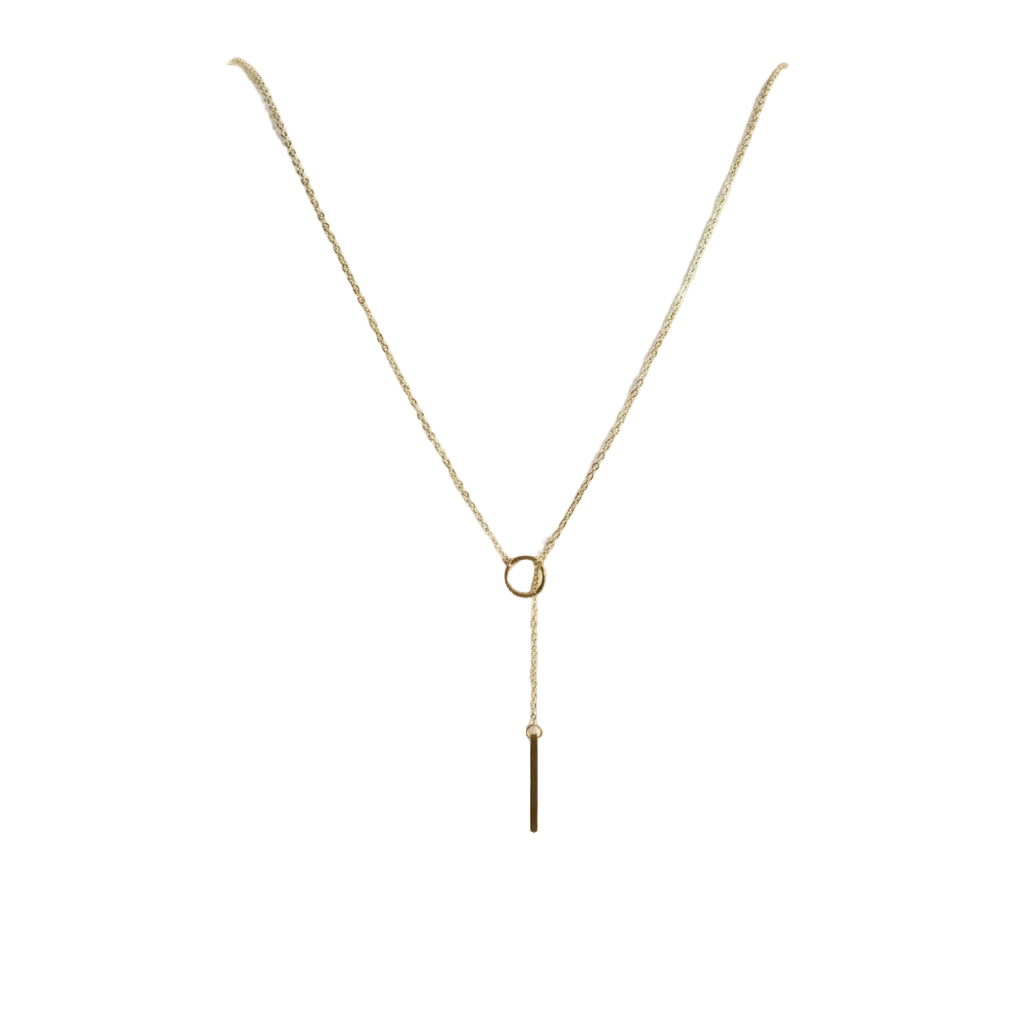 Collar Triple Capa Circonita | Dorado