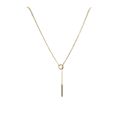 Collar Triple Capa Circonita | Dorado
