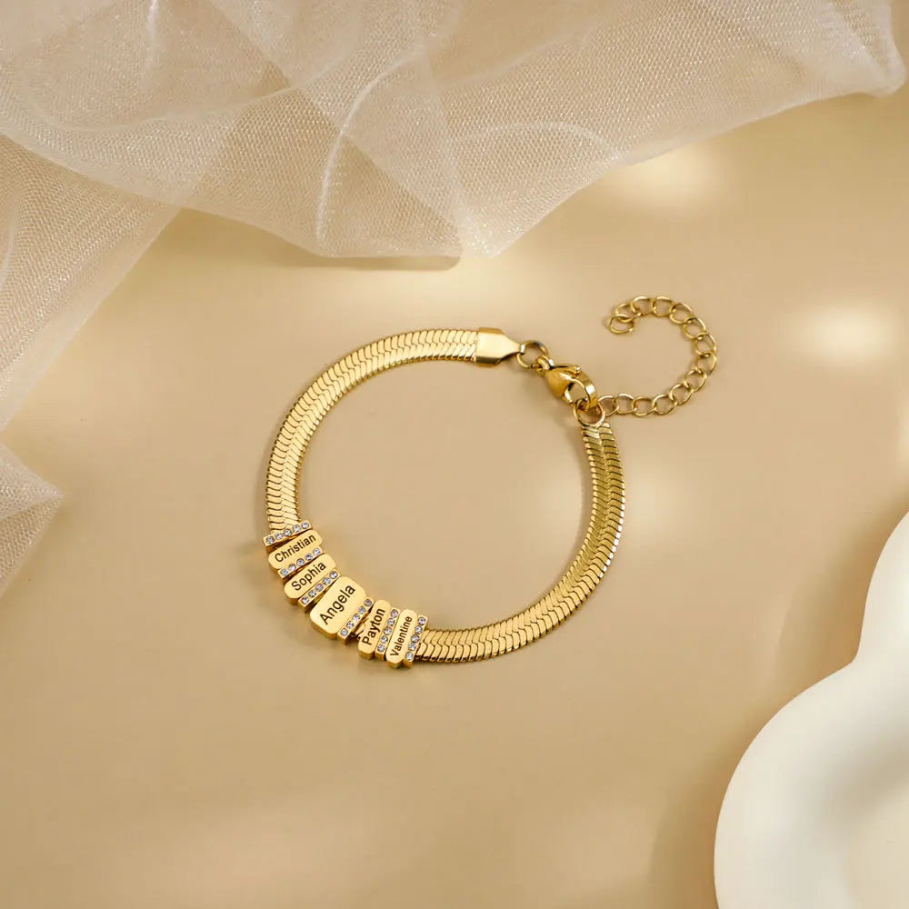Pulsera Personalizada con Nombre | Acero