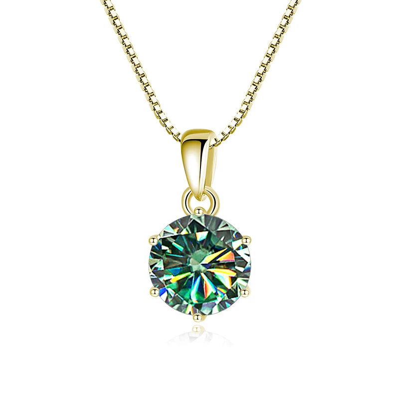 Collar Moissanita 1CT | Plata 925