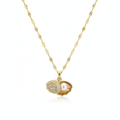 Collar Corazón Circonita | Acero
