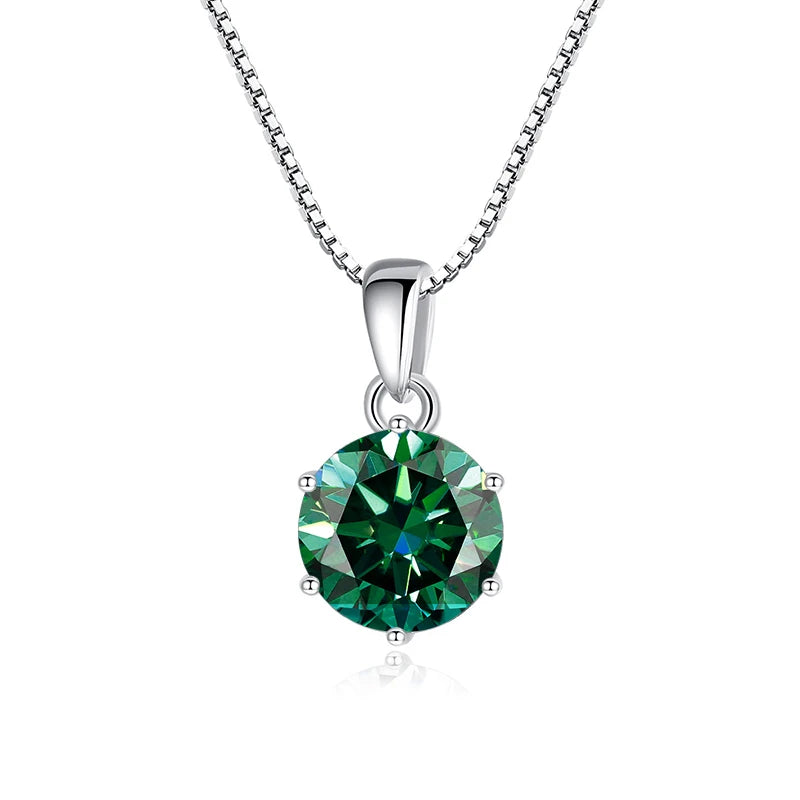 Collar Moissanita 1CT | Plata 925