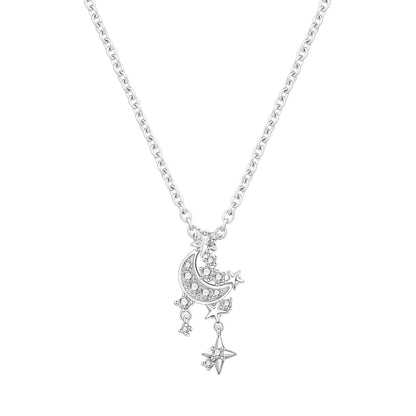 Collar Flor Circonita | Plata 925