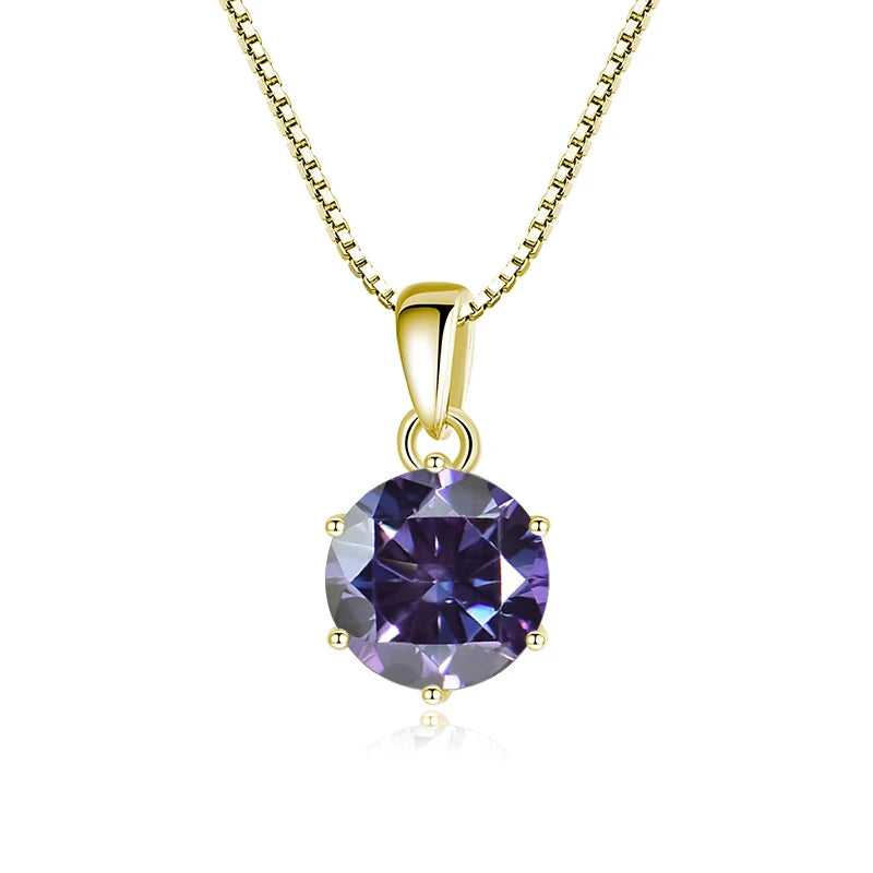 Collar Moissanita 1CT | Plata 925