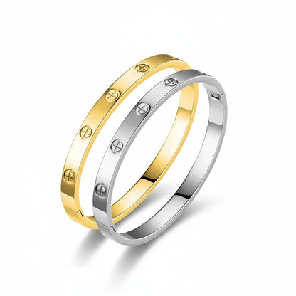 Pulsera Rígida Elegante | Acero Inoxidable