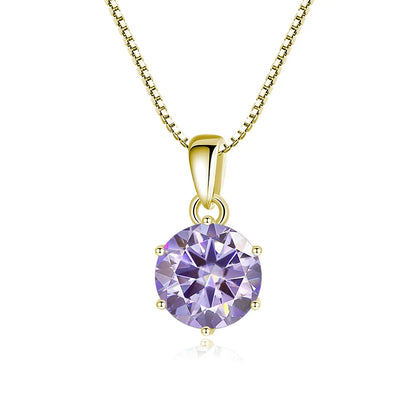 Collar Moissanita 1CT | Plata 925