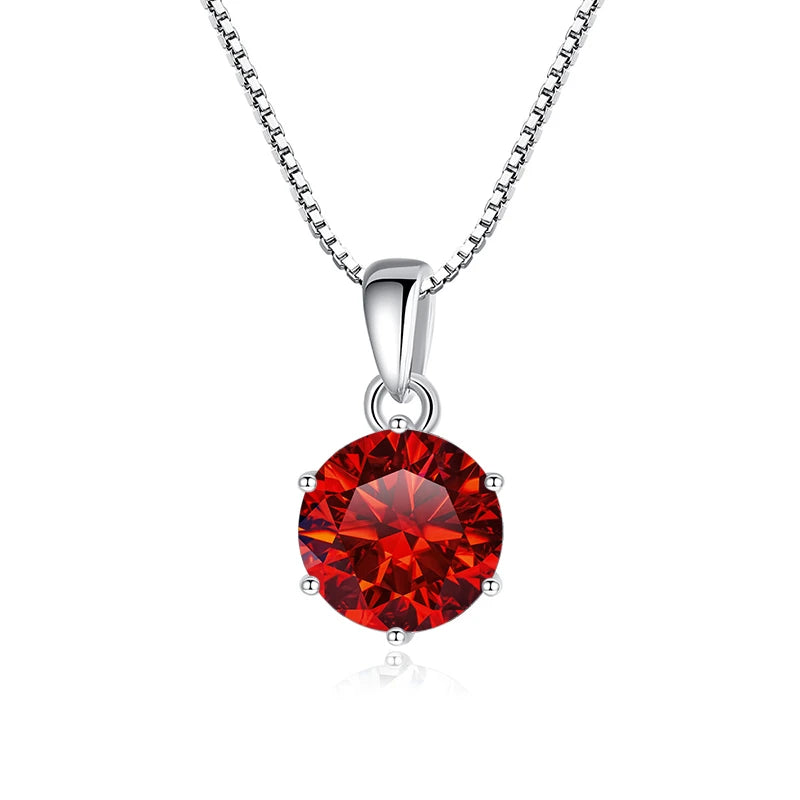 Collar Moissanita 1CT | Plata 925