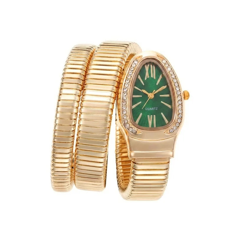 Reloj Vintage de Mujer | Esfera Verde
