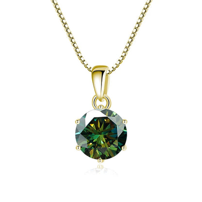 Collar Moissanita 1CT | Plata 925