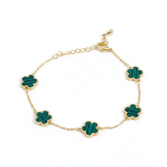 Pulsera Trébol de Cinco Hojas